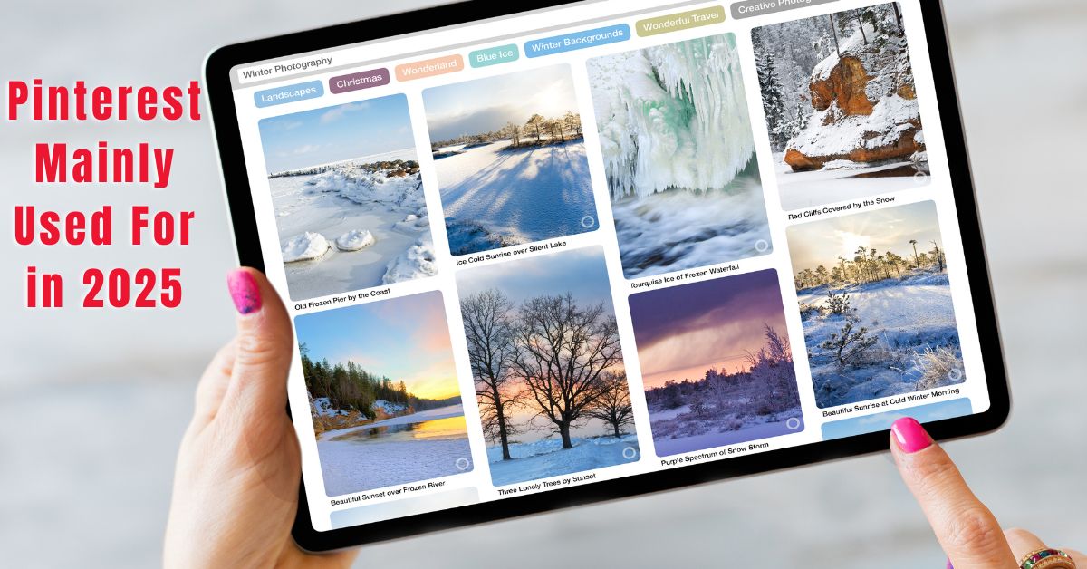 Pinterest Mainly Used For in 2025