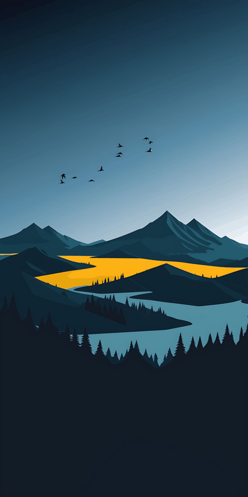 Night Horizon Reflections