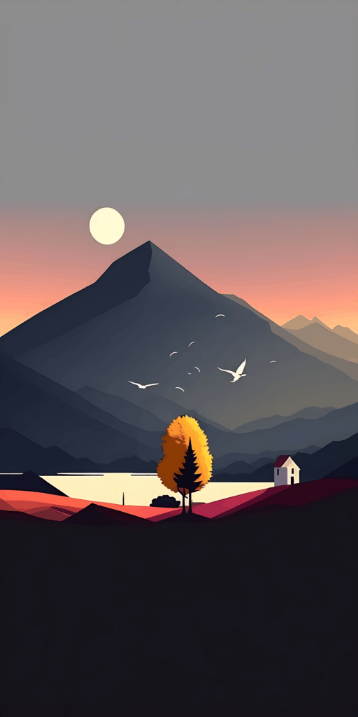 night sunset wallpaper hd 4k